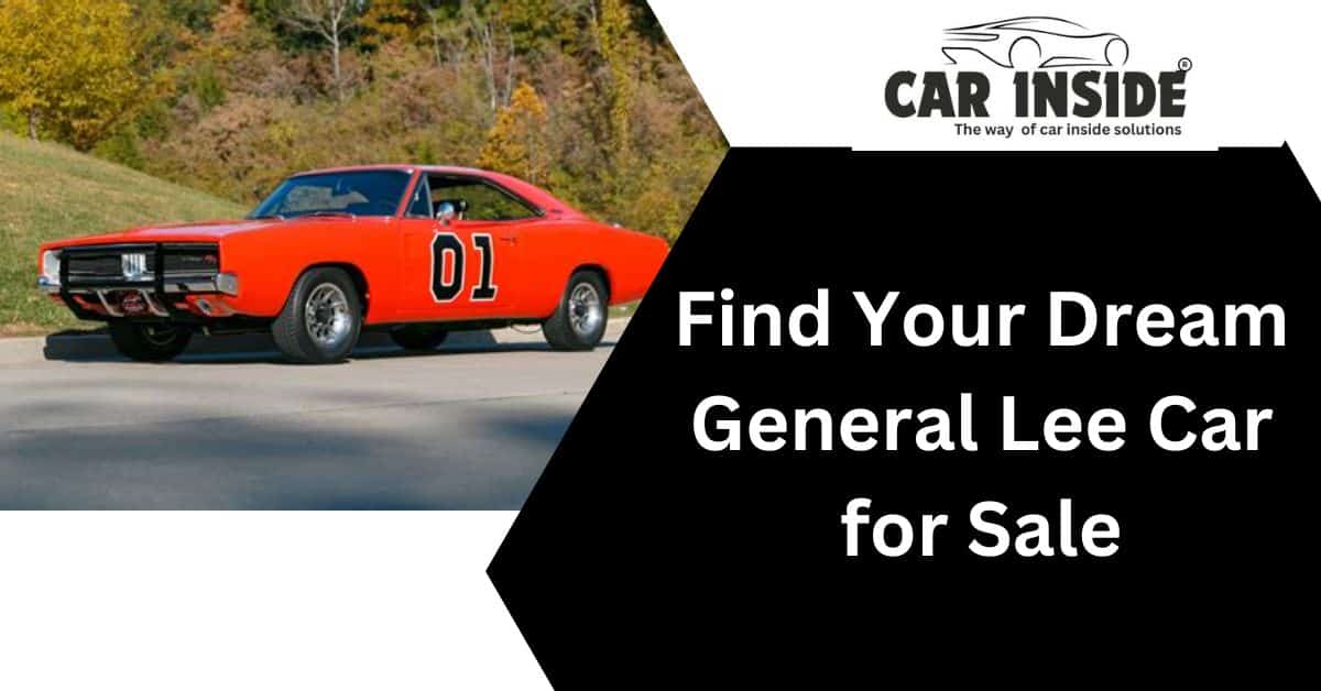 General Lee Car for Sale