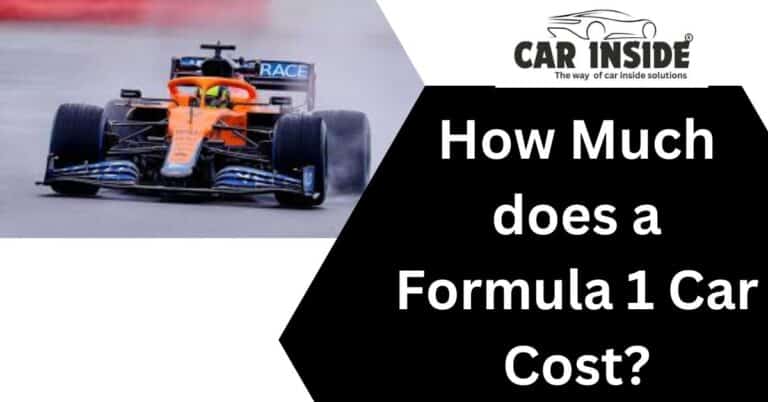 How Much does a Formula 1 Car Cost?