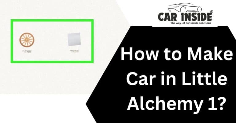 How to Make Car in Little Alchemy 1?