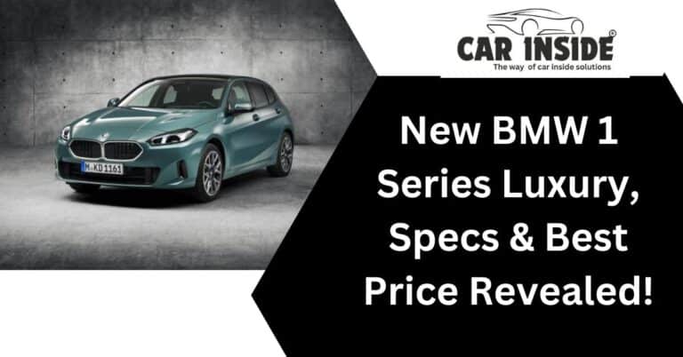 New BMW 1 Series Luxury, Specs & Best Price Revealed!