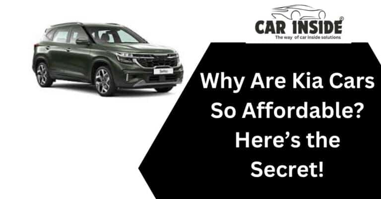 Why Are Kia Cars So Affordable?