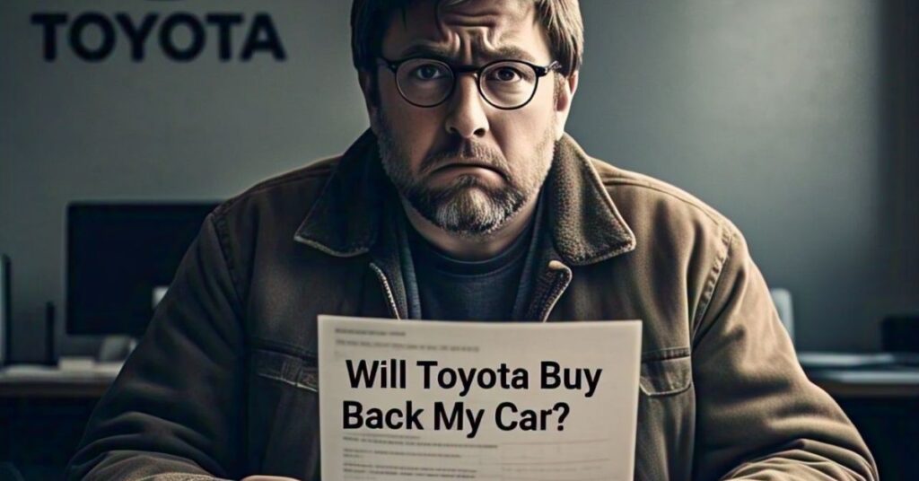 Will Toyota Buy Back My Car?