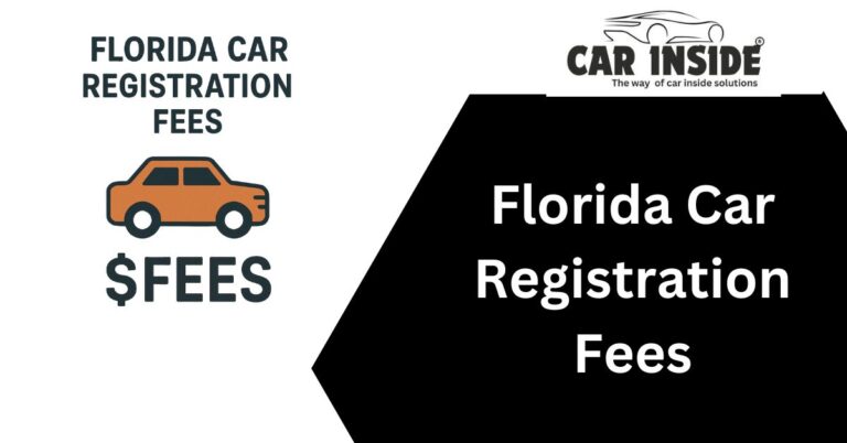 Florida Car Registration Fees