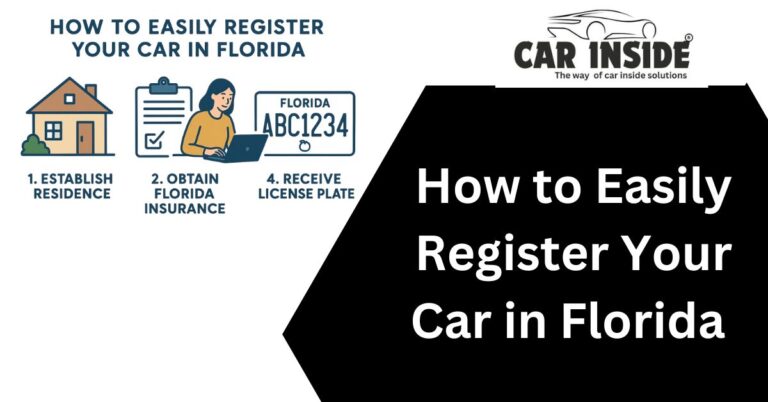 How to Easily Register Your Car in Florida